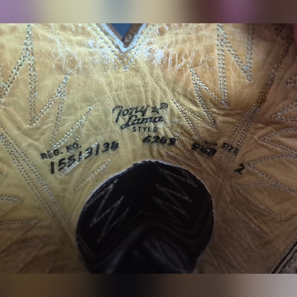 Men's size 9.5 vintage Tony Lama style #6243 western boots - Picture 7 of 7